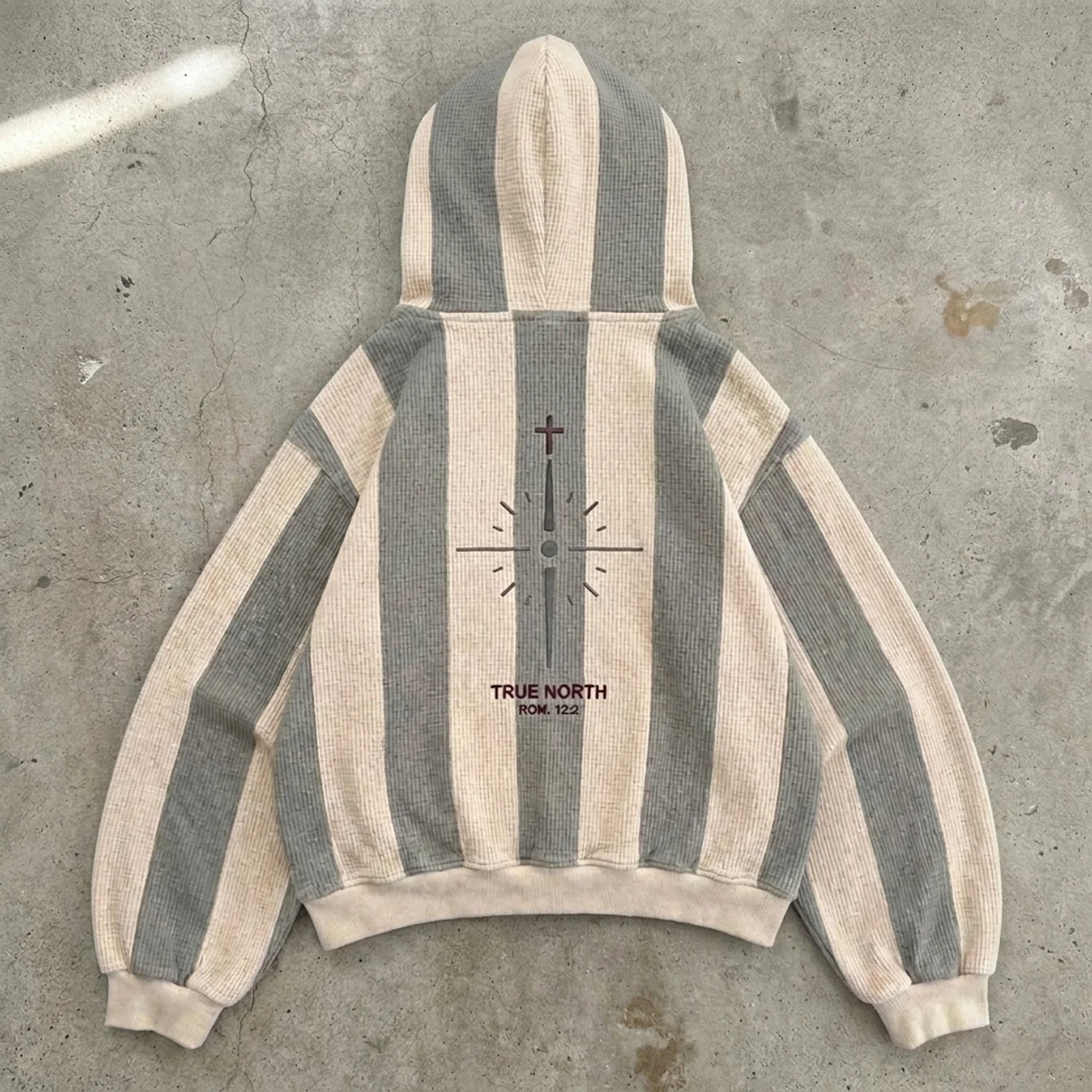 True North Striped Hoodie