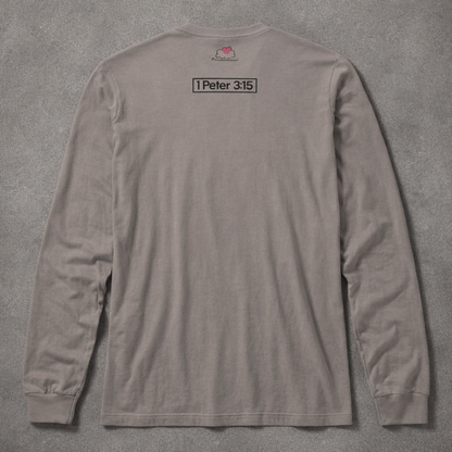 Apologetics Dept - Black Design - Cotton Unisex Long Sleeve Tee