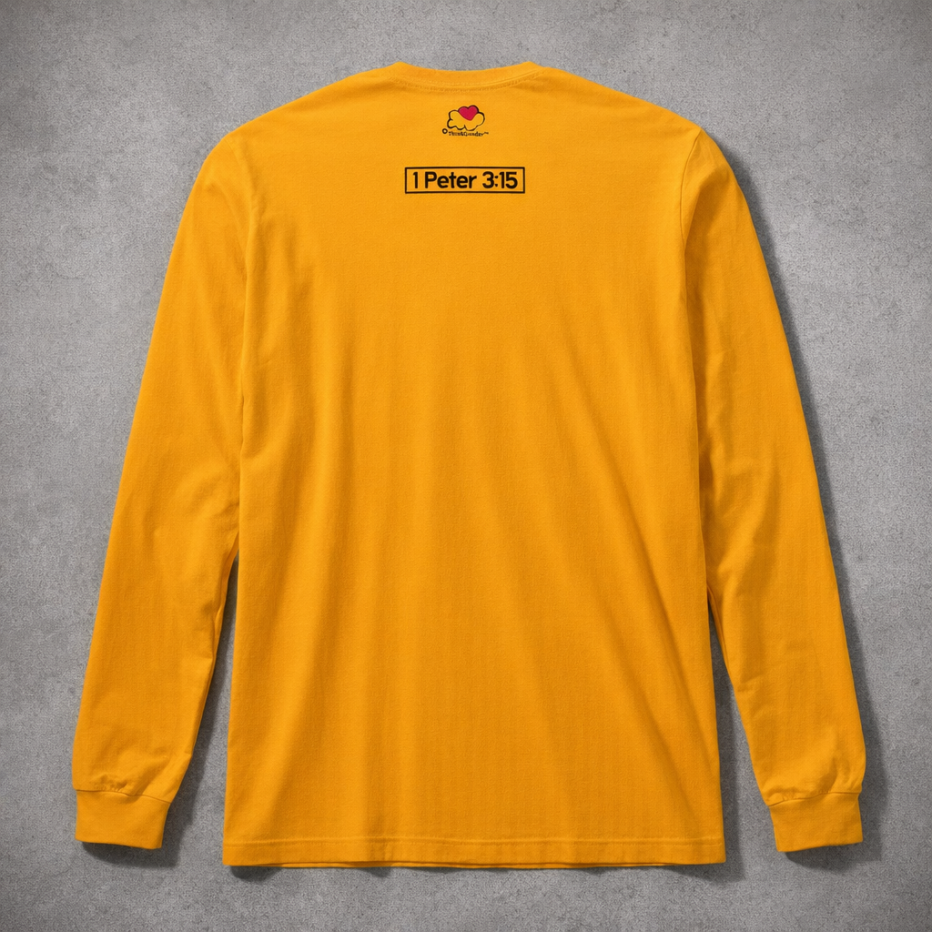 Apologetics Dept - Black Design - Cotton Unisex Long Sleeve Tee