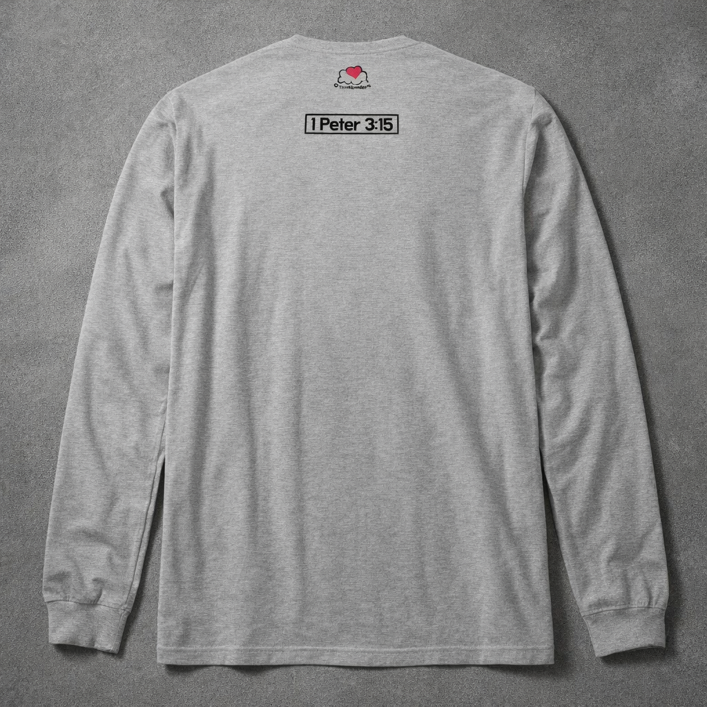 Apologetics Dept - Black Design - Cotton Unisex Long Sleeve Tee