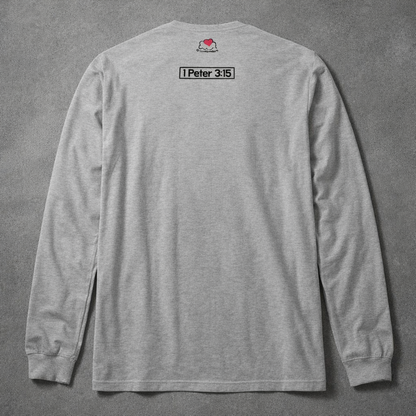 Apologetics Dept - Black Design - Cotton Unisex Long Sleeve Tee