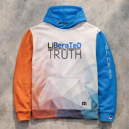Truth Theme - Orange - Unisex cotton hoodie