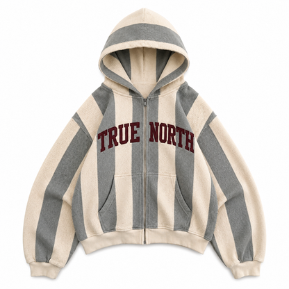 True North Striped Hoodie