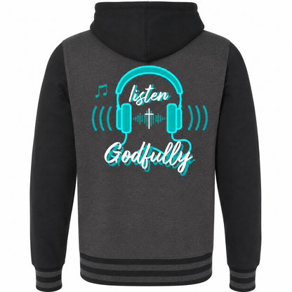 Charcoal Heather/ Black - IND45UVZ - BACK