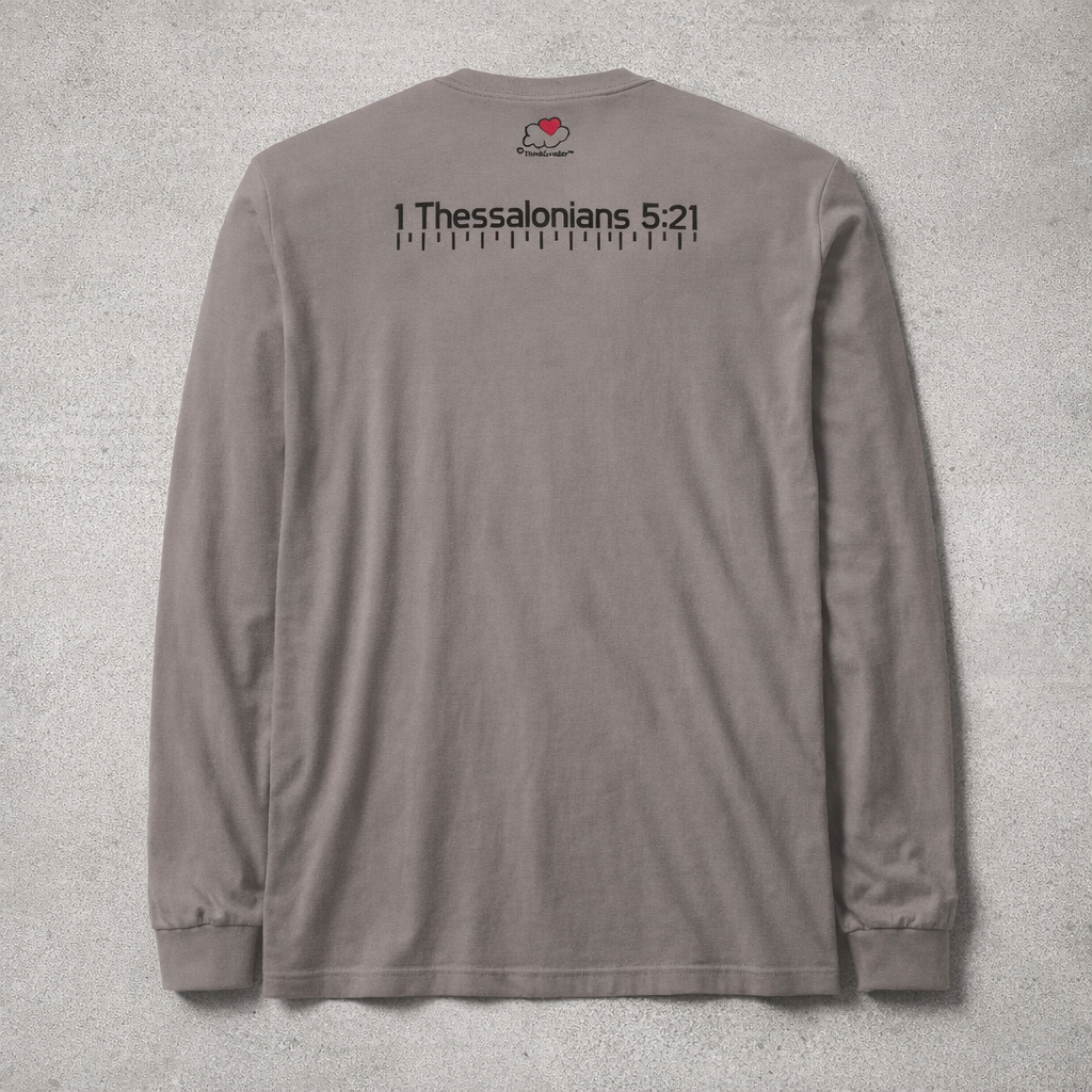 Discernment Dept - Black Design - Cotton Unisex Long Sleeve Tee