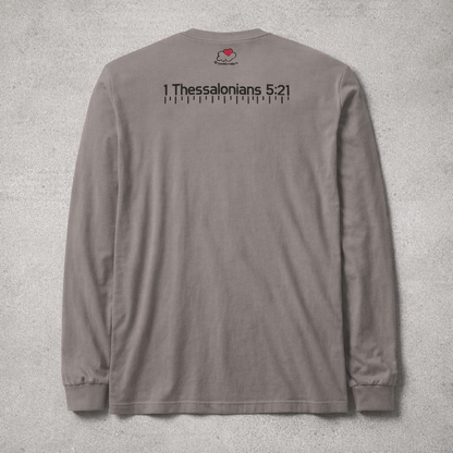 Discernment Dept - Black Design - Cotton Unisex Long Sleeve Tee