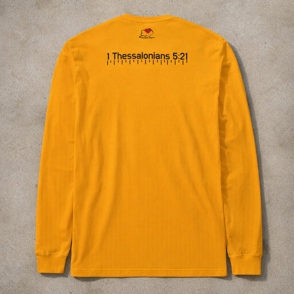 Discernment Dept - Black Design - Cotton Unisex Long Sleeve Tee