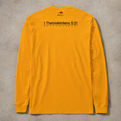 Discernment Dept - Black Design - Cotton Unisex Long Sleeve Tee