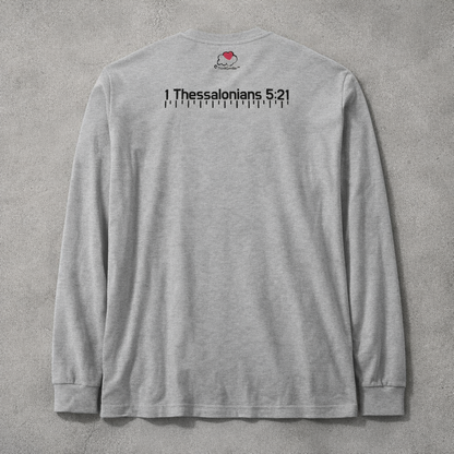 Discernment Dept - Black Design - Cotton Unisex Long Sleeve Tee