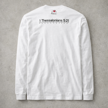 Discernment Dept - Black Design - Cotton Unisex Long Sleeve Tee