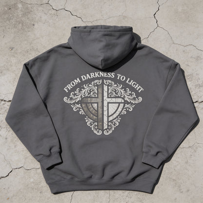 Darkness to Light - Oversize Fleeced Hoodie