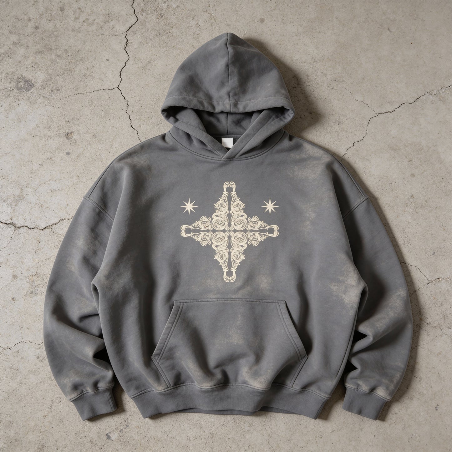 Darkness to Light - Oversize Fleeced Hoodie