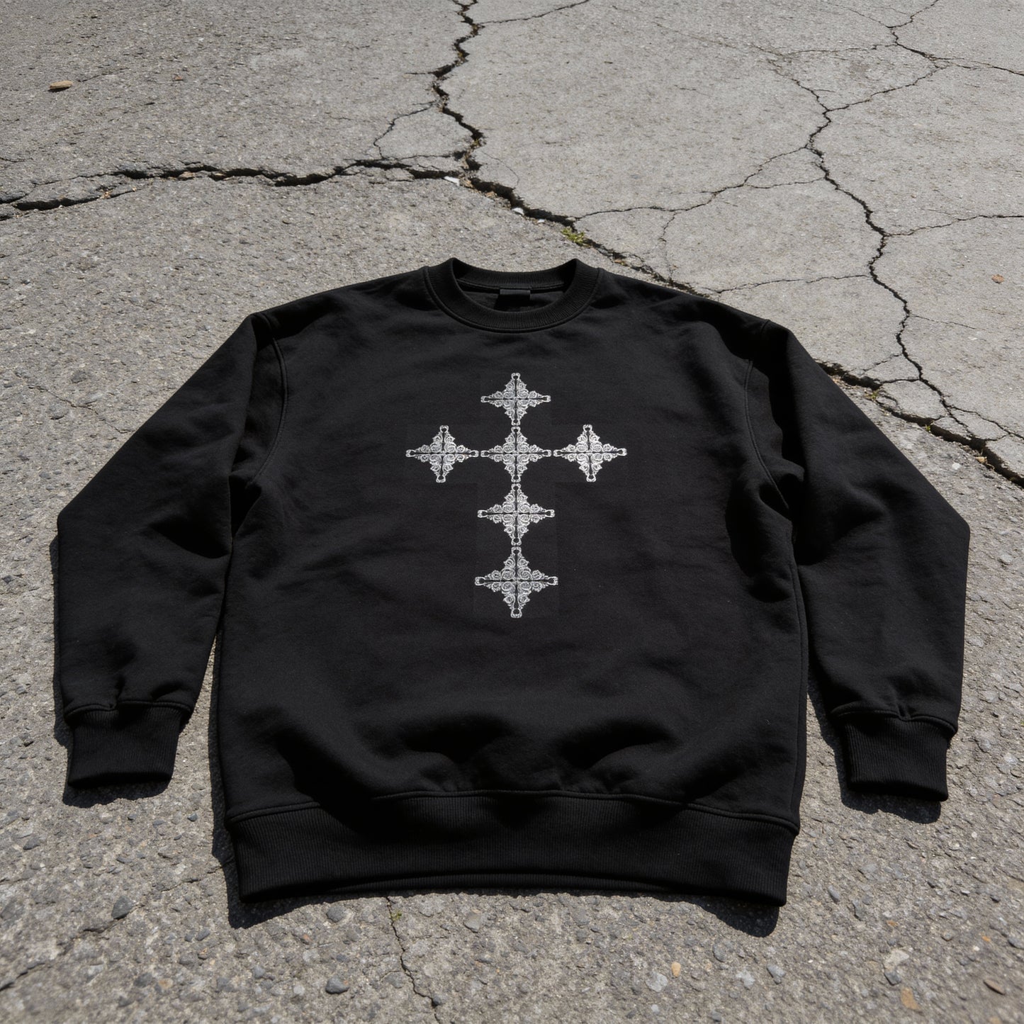 Purpose Over Pain - Essential Heavyweight Crewneck  Sweatshirt