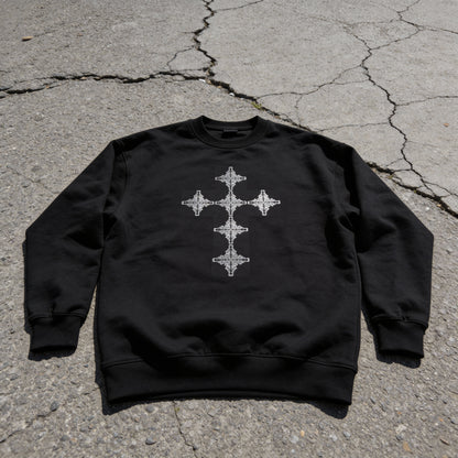 Purpose Over Pain - Essential Heavyweight Crewneck  Sweatshirt