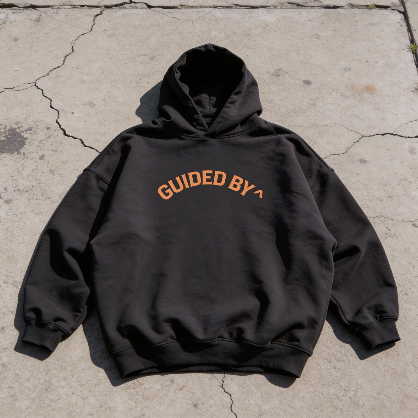 Guided By - Oversize Fleeced Hoodie