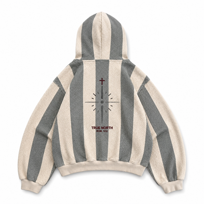 True North Striped Hoodie