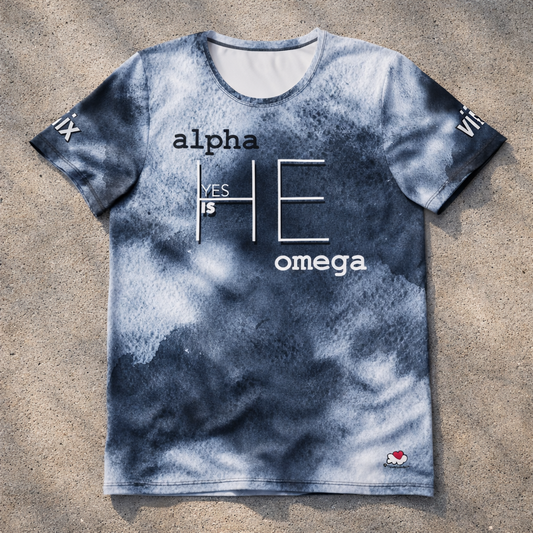 Jesus Way Truth Life - Cloud Design - Men's athletic t-shirt
