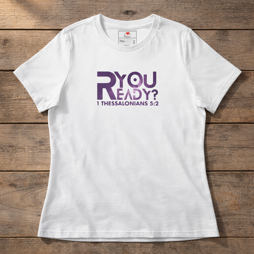R You Ready - Purple Lightning - Cotton - Women - Relaxed Tee