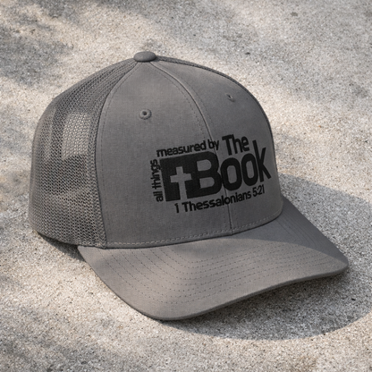 All Things Measured By The Book - Closed-back trucker cap