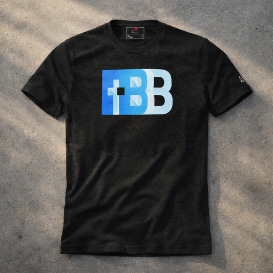 The Book - Blue Design - Triblend - Unisex - Lightweight Tee