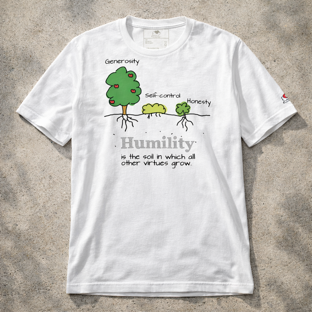 Humility as Soil - Cotton Unisex t-shirt