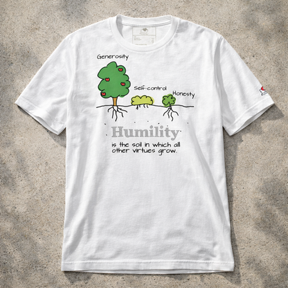 Humility as Soil - Cotton Unisex t-shirt