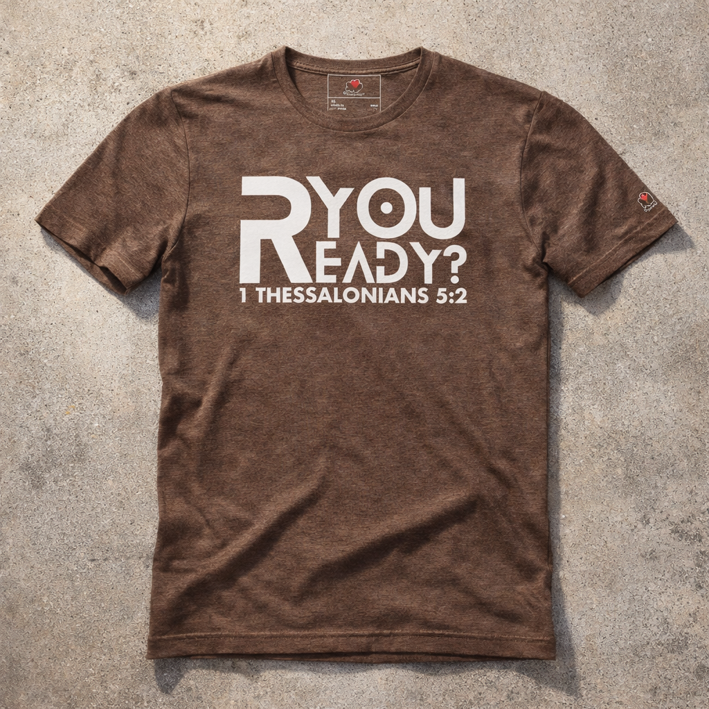 R You Ready - White Design - Triblend - Lightweight Tee