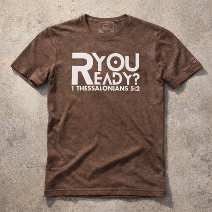 R You Ready - White Design - Triblend - Lightweight Tee