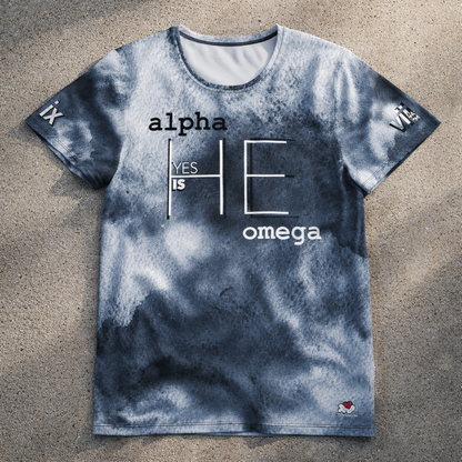 Jesus Way Truth Life - Cloud Design - Men's athletic t-shirt