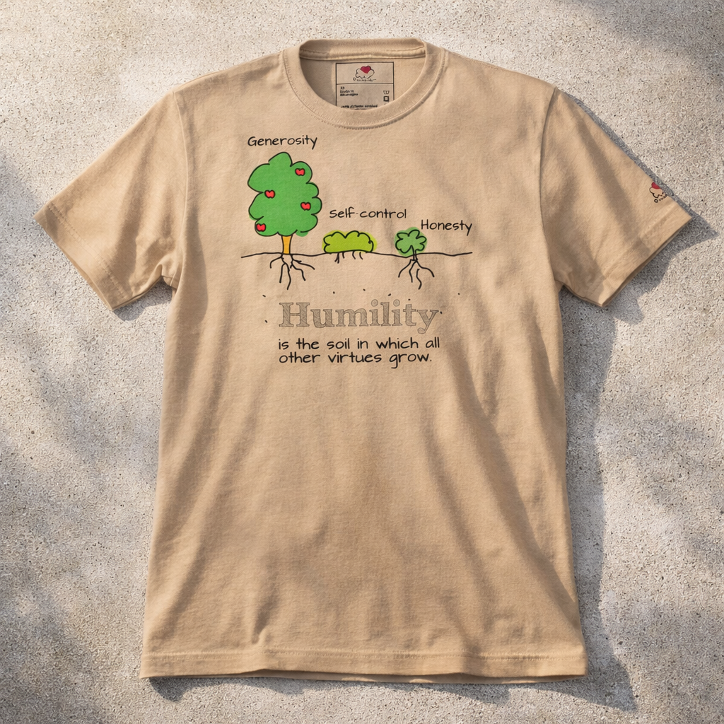 Humility as Soil - Cotton Unisex t-shirt