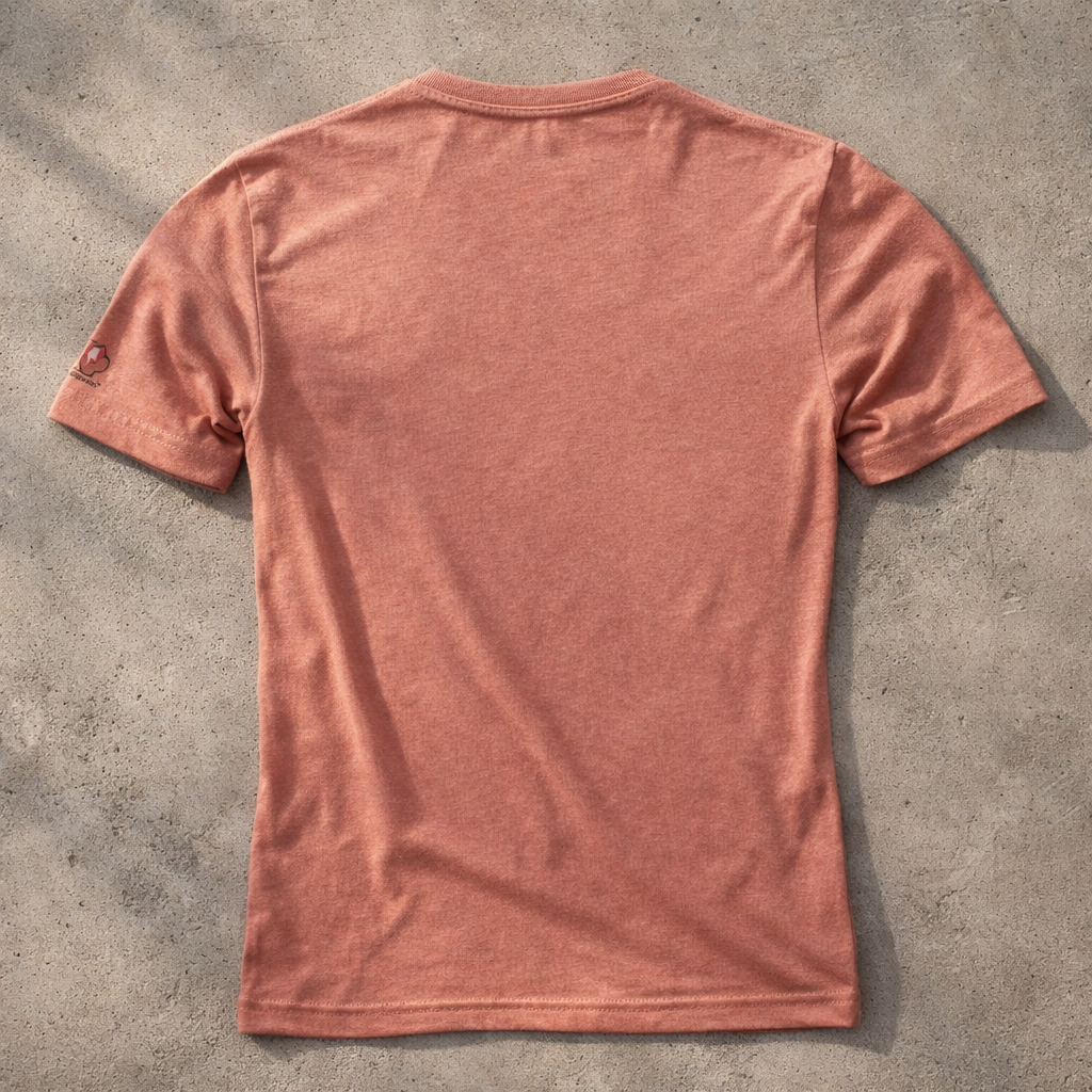 Humility As Soil - Black Design - Triblend - Lightweight Tee