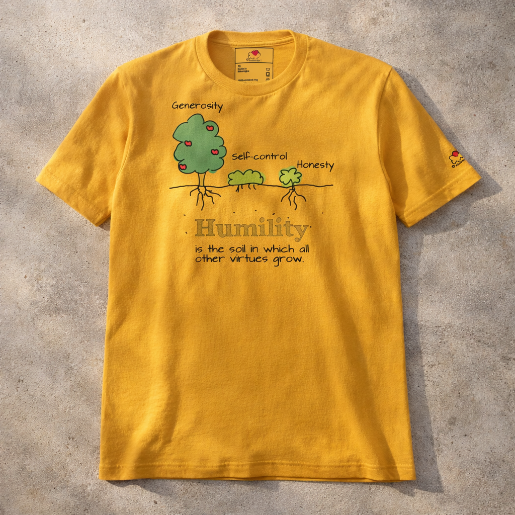 Humility as Soil - Cotton Unisex t-shirt