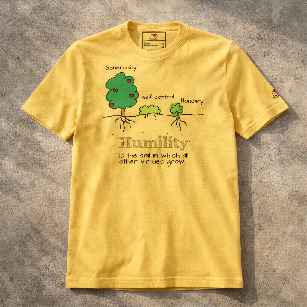 Humility as Soil - Cotton Unisex t-shirt