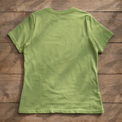 Humility As Soil - Black Design - Cotton - Women - Relaxed Tee