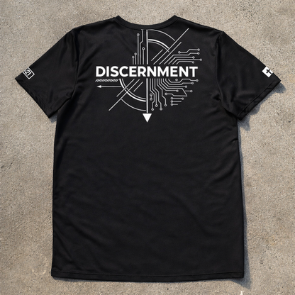 Discernment - Circuit Design - Men's athletic t-shirt