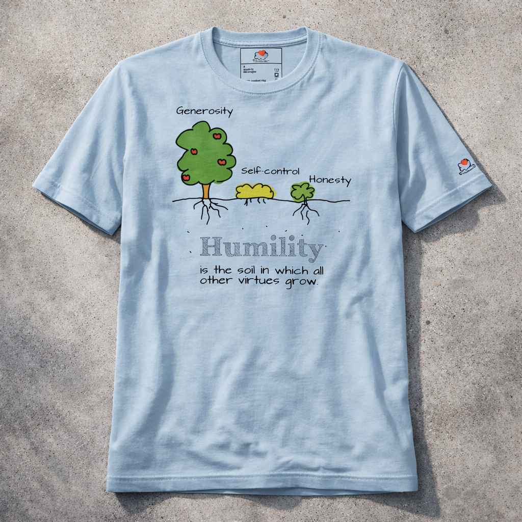 Humility as Soil - Cotton Unisex t-shirt