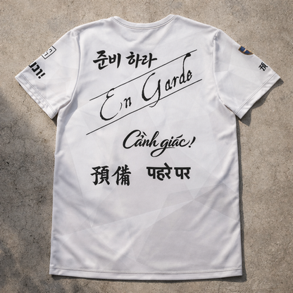 En Garde - Blue Design - Men's athletic t-shirt