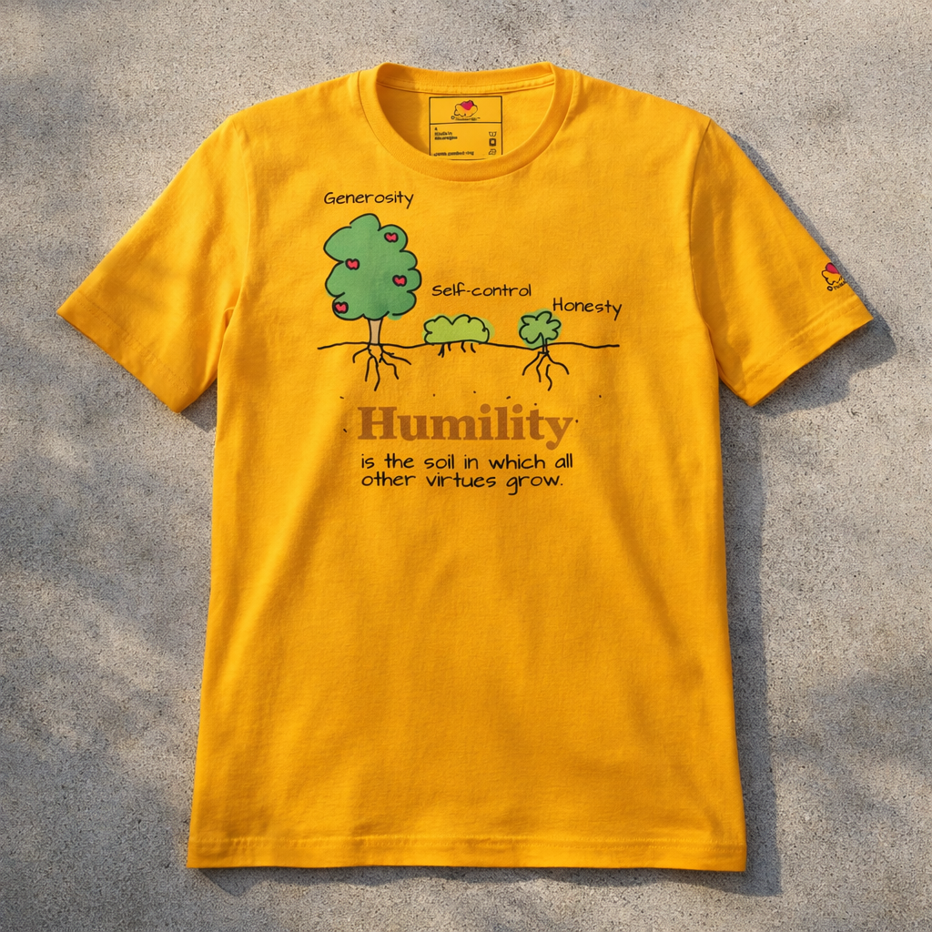 Humility as Soil - Cotton Unisex t-shirt