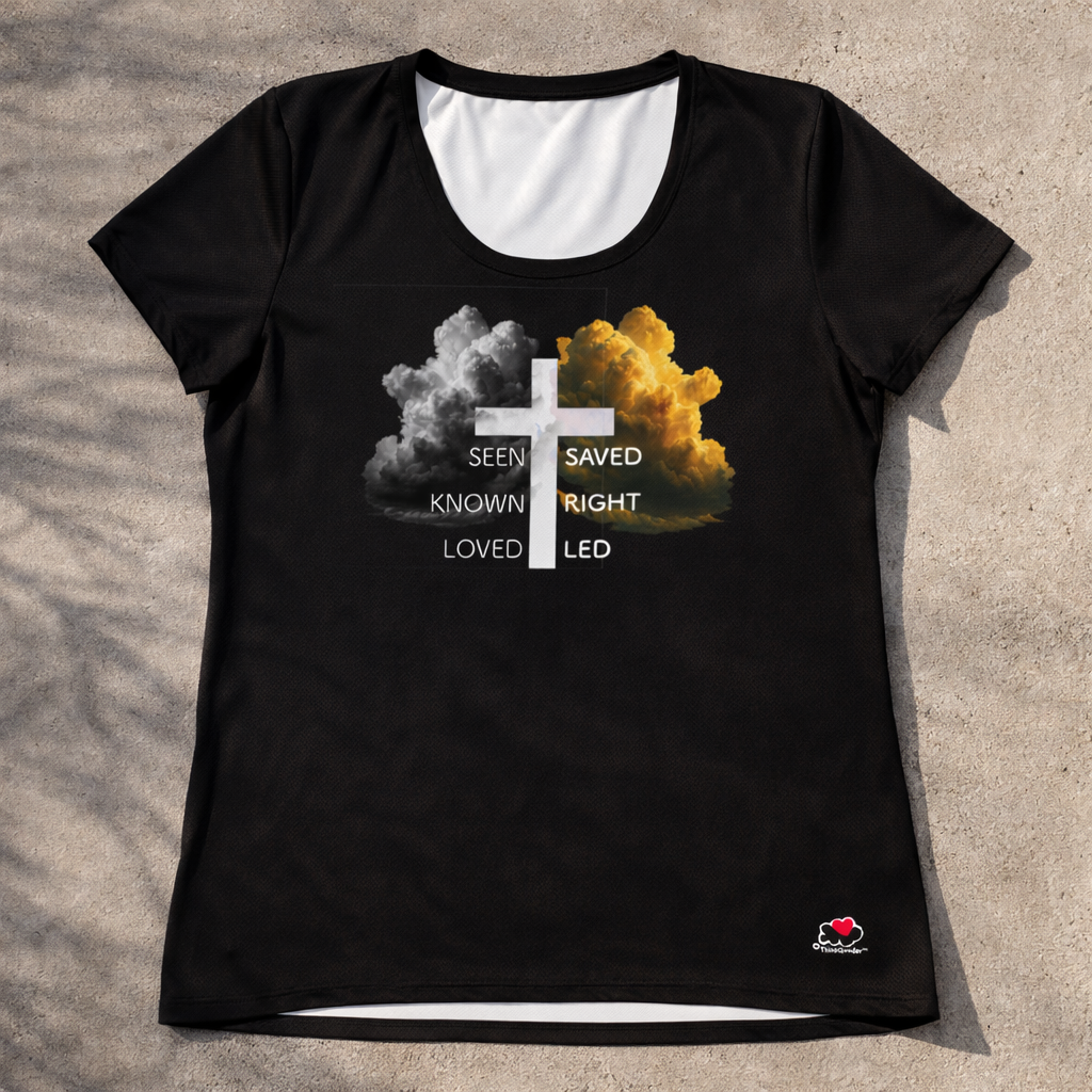 Redeemed - Women's athletic t-shirt