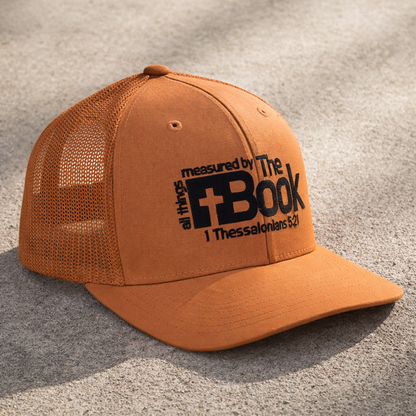 All Things Measured By The Book - Closed-back trucker cap
