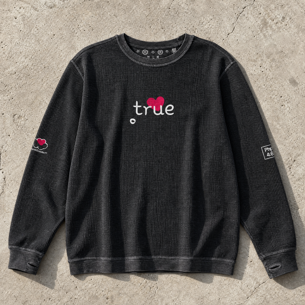 Think True - Women - Comfy Cord Sweatshirt
