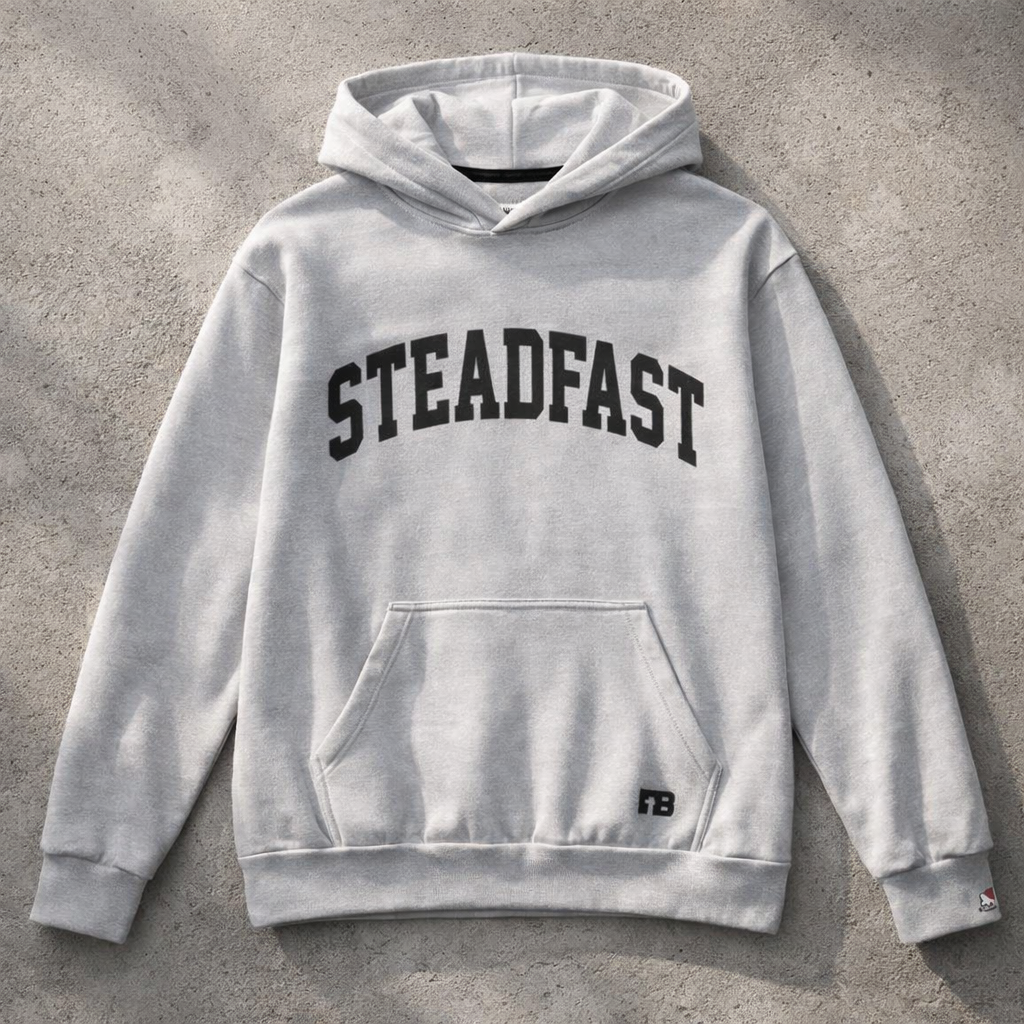 Steadfast - Unisex Oversized Cotton Hoodie