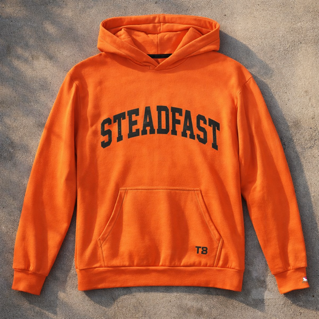 Steadfast - Unisex Oversized Cotton Hoodie