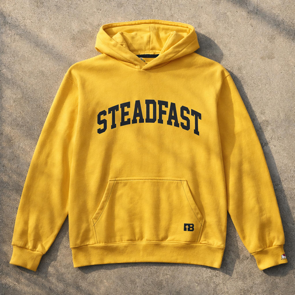 Steadfast - Unisex Oversized Cotton Hoodie