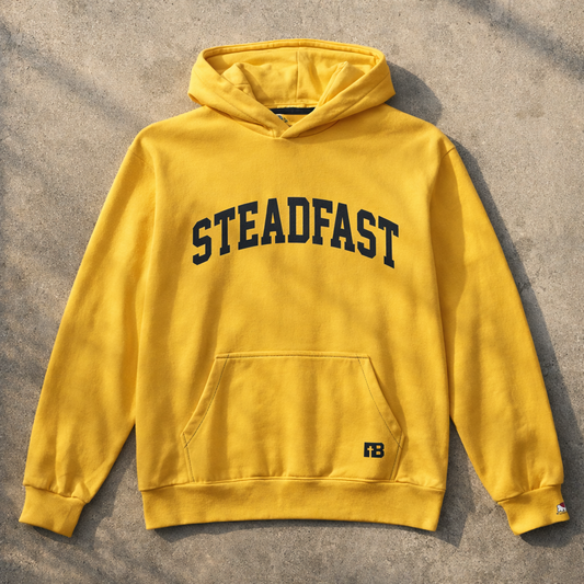 Steadfast - Unisex Oversized Cotton Hoodie