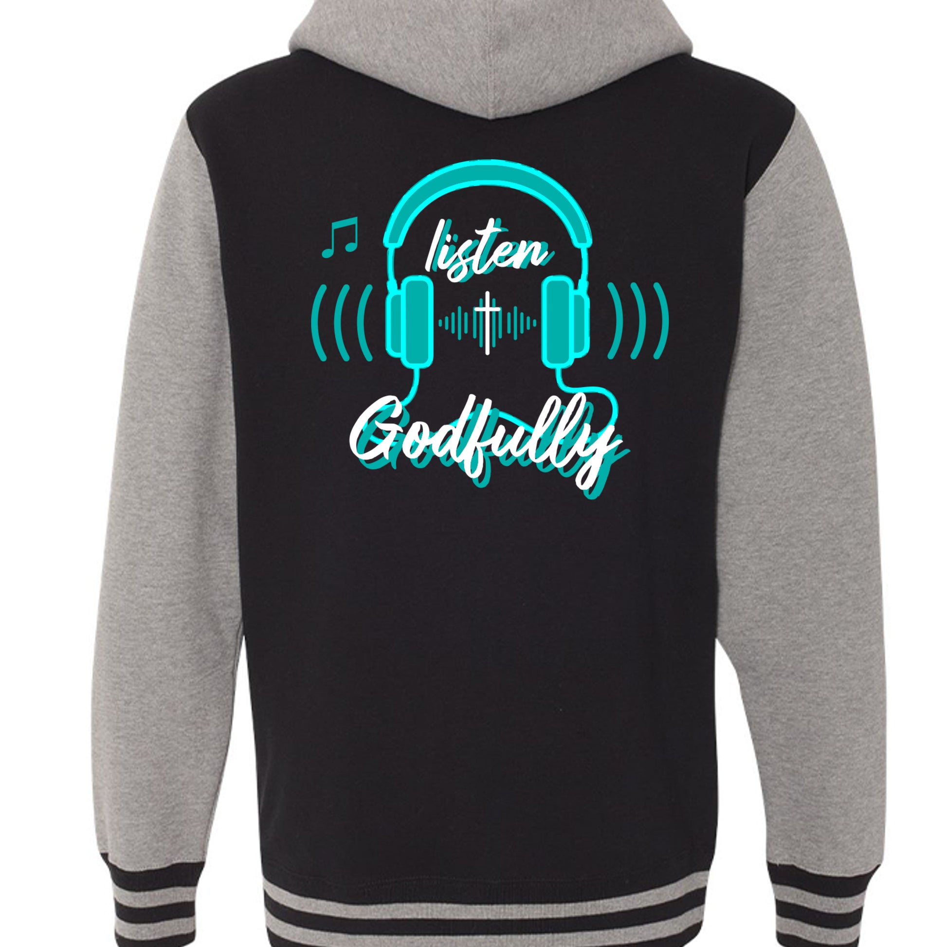 Black/ Gunmetal Heather - IND45UVZ - BACK
