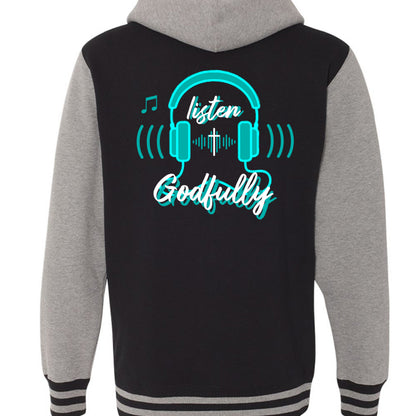 Black/ Gunmetal Heather - IND45UVZ - BACK