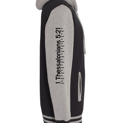 Black/ Gunmetal Heather - IND45UVZ - SLEEVE_RIGHT