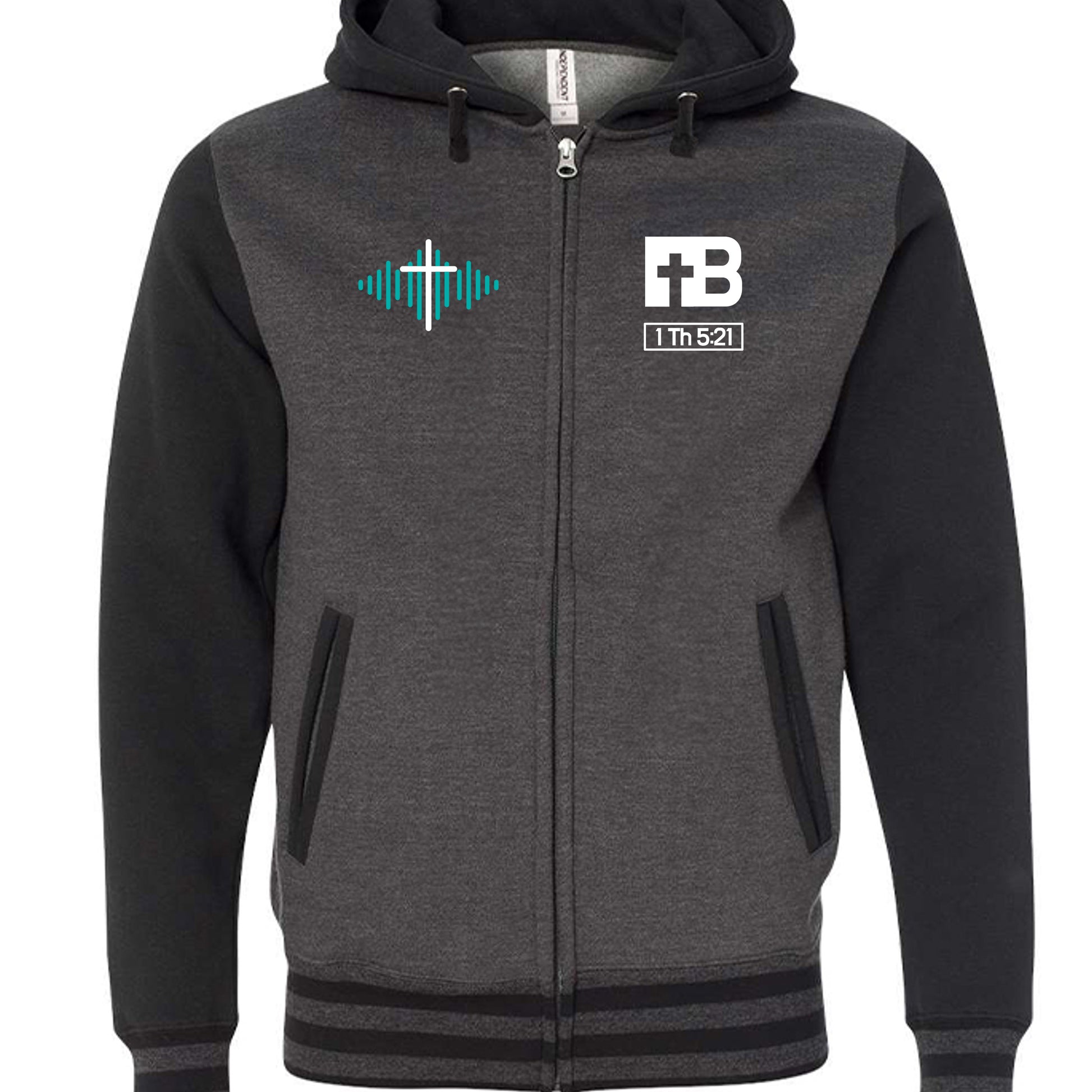Charcoal Heather/ Black - IND45UVZ - FRONT