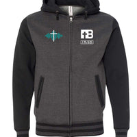 Charcoal Heather/ Black